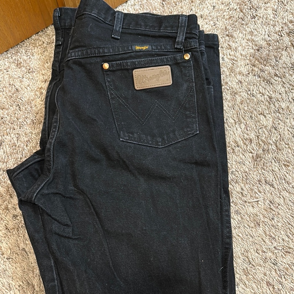 Wrangler Men's Dark Denim Jeans